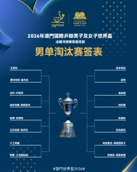 开云权威入口-澳门世界杯：男单16强诞生，国乒仅王楚钦温瑞博2人晋级
